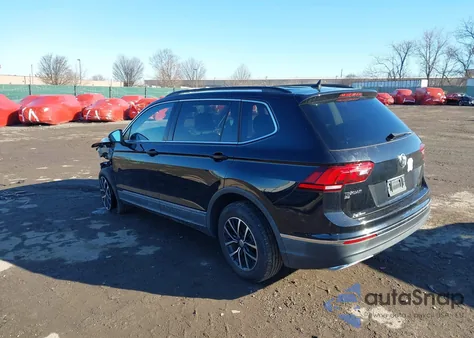 2021 Volkswagen Tiguan 2.0T Se/2.0T Se R-Line Black/2.0T Sel из США, поврежденный, VIN 3VV2B7AX9MM117619